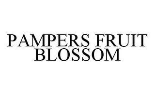 PAMPERS FRUIT BLOSSOM