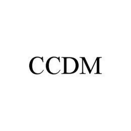 CCDM