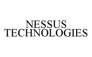 NESSUS TECHNOLOGIES