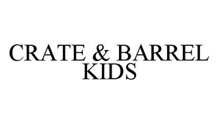 CRATE & BARREL KIDS