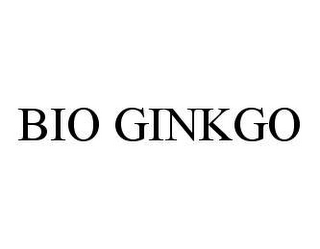 BIO GINKGO