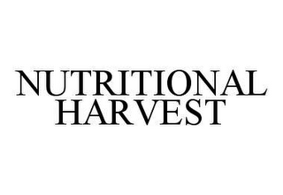 NUTRITIONAL HARVEST