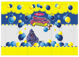 STAUFFER'S ANIMAL CRACKERS CHOCOLATE NET WT 16 OZ 454G