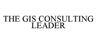 THE GIS CONSULTING LEADER