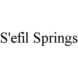 S'EFIL SPRINGS