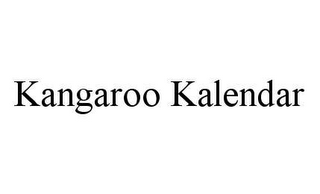 KANGAROO KALENDAR