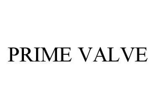 PRIME VALVE