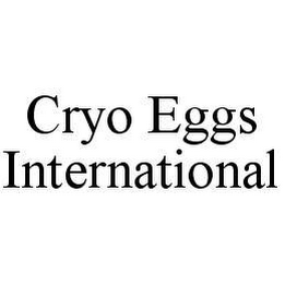 CRYO EGGS INTERNATIONAL