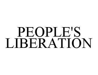 PEOPLE'S LIBERATION