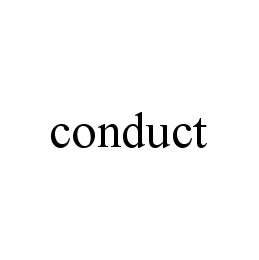 CONDUCT