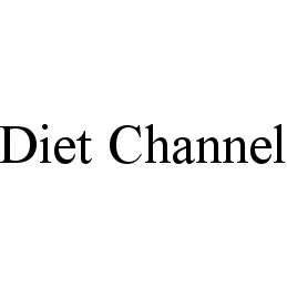 DIET CHANNEL