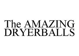 THE AMAZING DRYERBALLS