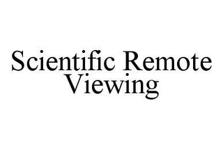 SCIENTIFIC REMOTE VIEWING