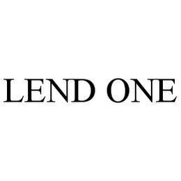 LEND ONE