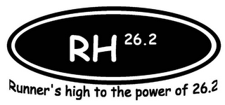 RH 26.2 RUNNER'S HIGH TO THE POWER OF 26.2