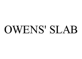 OWENS' SLAB