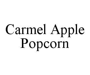 CARMEL APPLE POPCORN