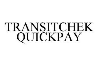 TRANSITCHEK QUICKPAY