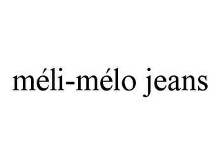 MÉLI-MÉLO JEANS