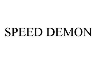 SPEED DEMON