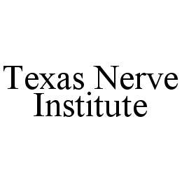 TEXAS NERVE INSTITUTE
