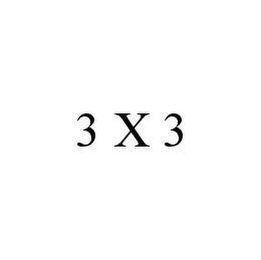 3 X 3