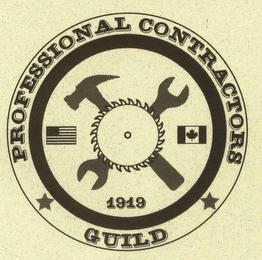 PROFESSIONAL CONTRACTORS GUILD 1919