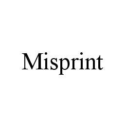 MISPRINT