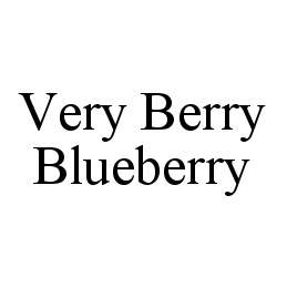 VERY BERRY BLUEBERRY