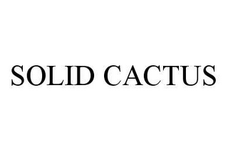 SOLID CACTUS