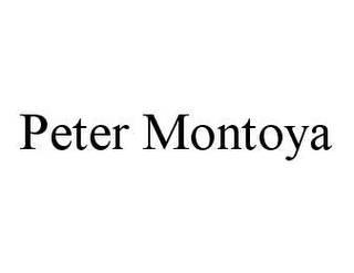 PETER MONTOYA