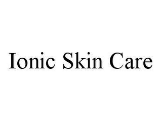 IONIC SKIN CARE