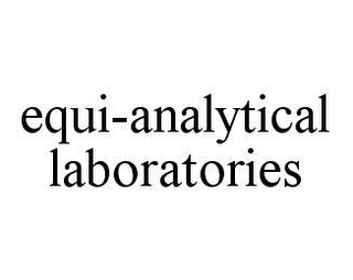 EQUI-ANALYTICAL LABORATORIES