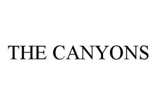 THE CANYONS