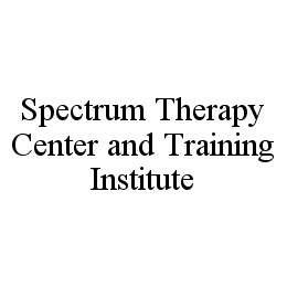 SPECTRUM THERAPY CENTER AND TRAINING INSTITUTE