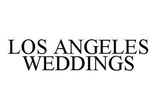 LOS ANGELES WEDDINGS