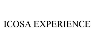 ICOSA EXPERIENCE