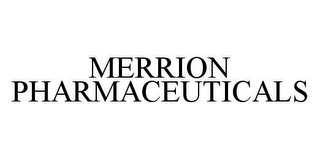 MERRION PHARMACEUTICALS