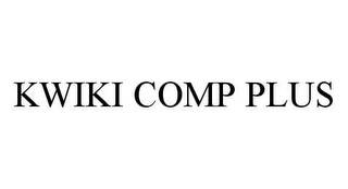 KWIKI COMP PLUS