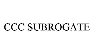 CCC SUBROGATE