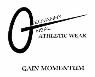 GEOVANNYONEAL. ATHLETIC WEAR GAIN MOMENTUM