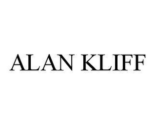 ALAN KLIFF