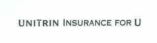 UNITRIN INSURANCE FOR U