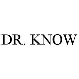 DR. KNOW