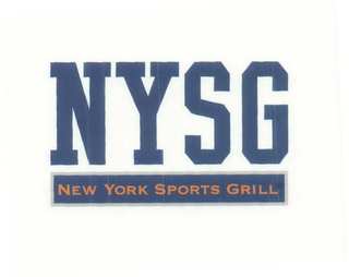 NYSG NEW YORK SPORTS GRILL