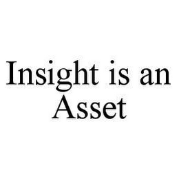 INSIGHT IS AN ASSET