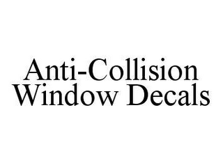 ANTI-COLLISION WINDOW DECALS