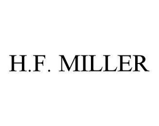 H.F. MILLER