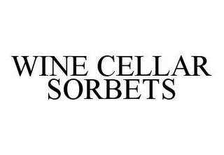 WINE CELLAR SORBETS