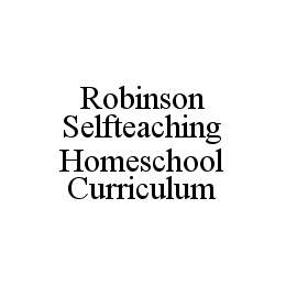 ROBINSON SELFTEACHING HOMESCHOOL CURRICULUM